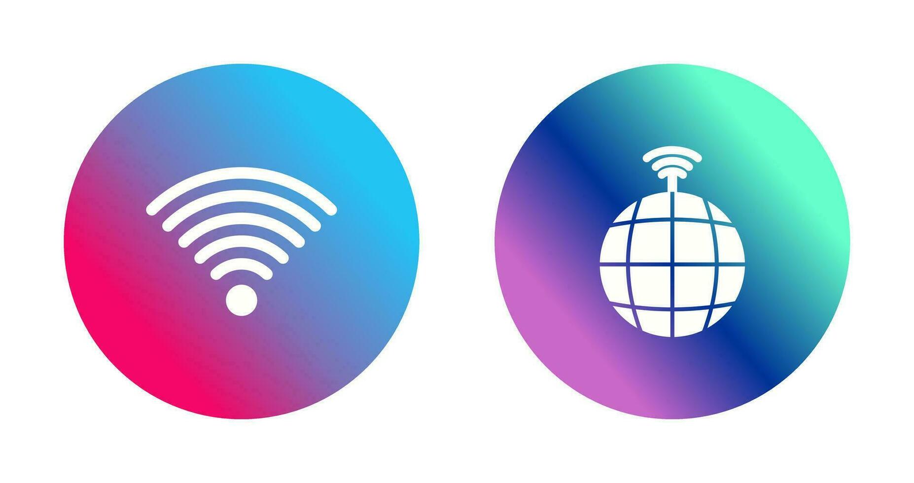 Signal on User and global Signals Icon vector