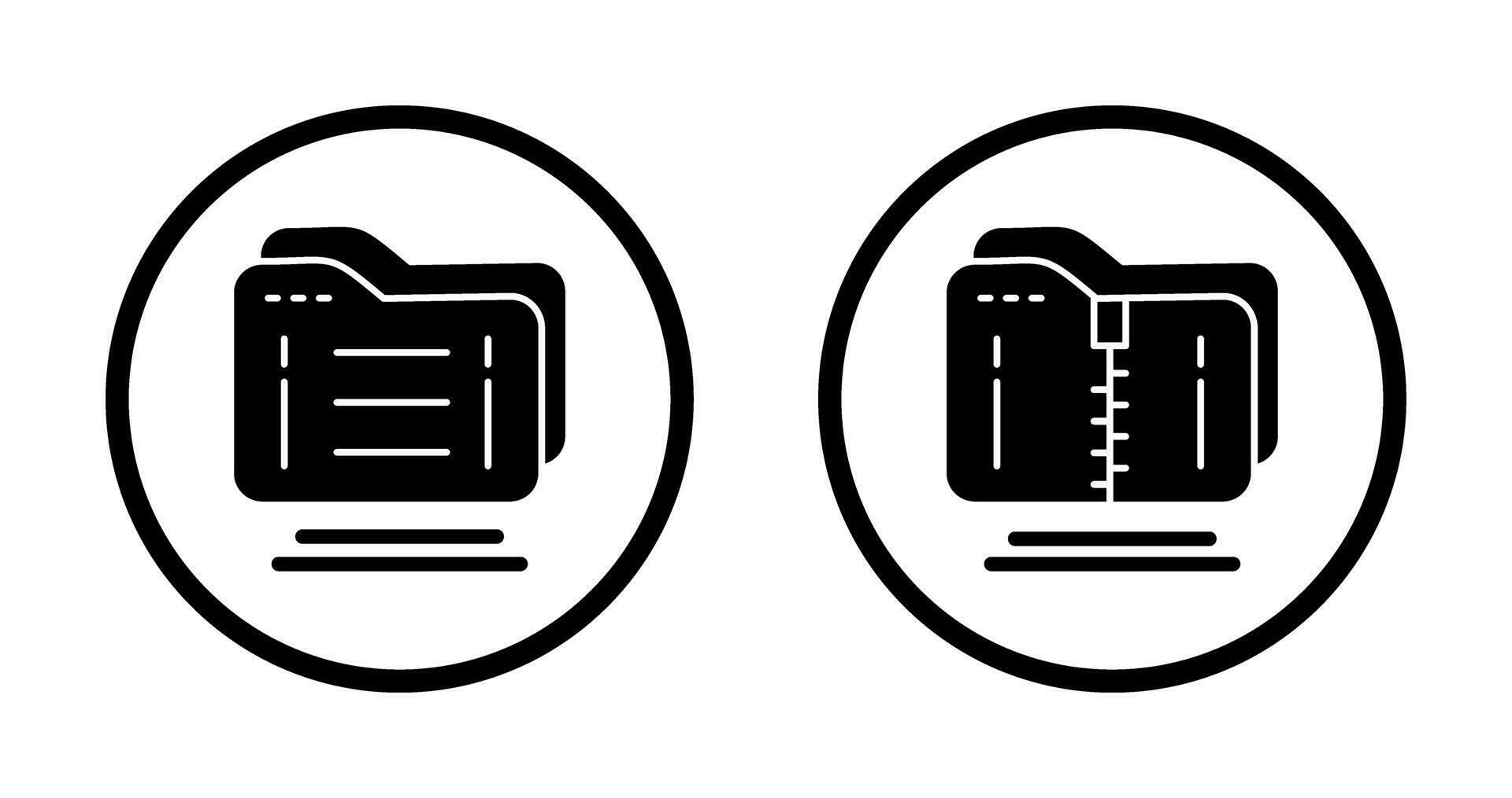 Folder and Compressed Icon 32709321 Vector Art at Vecteezy