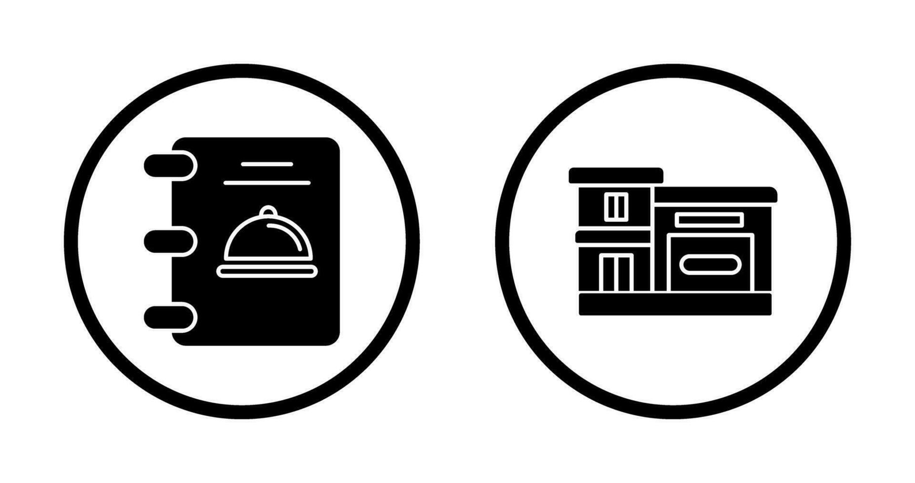 Menu and Restaurant Icon vector