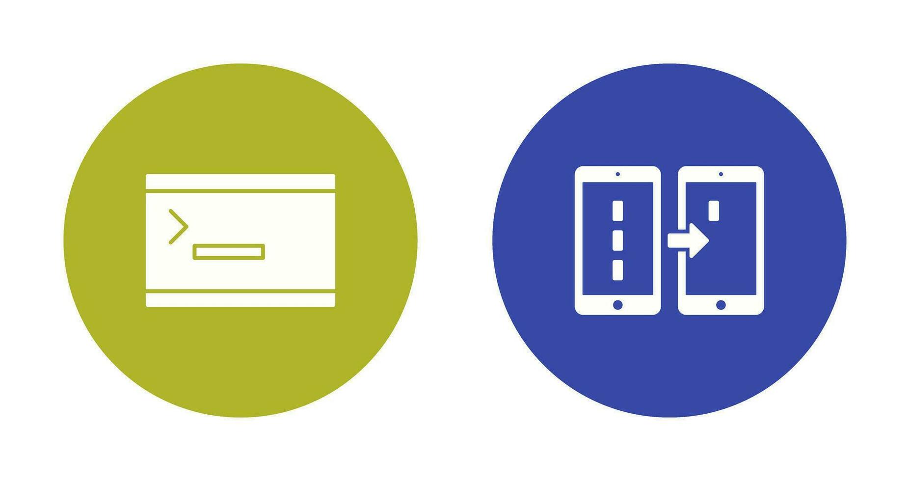console and data transfer Icon vector