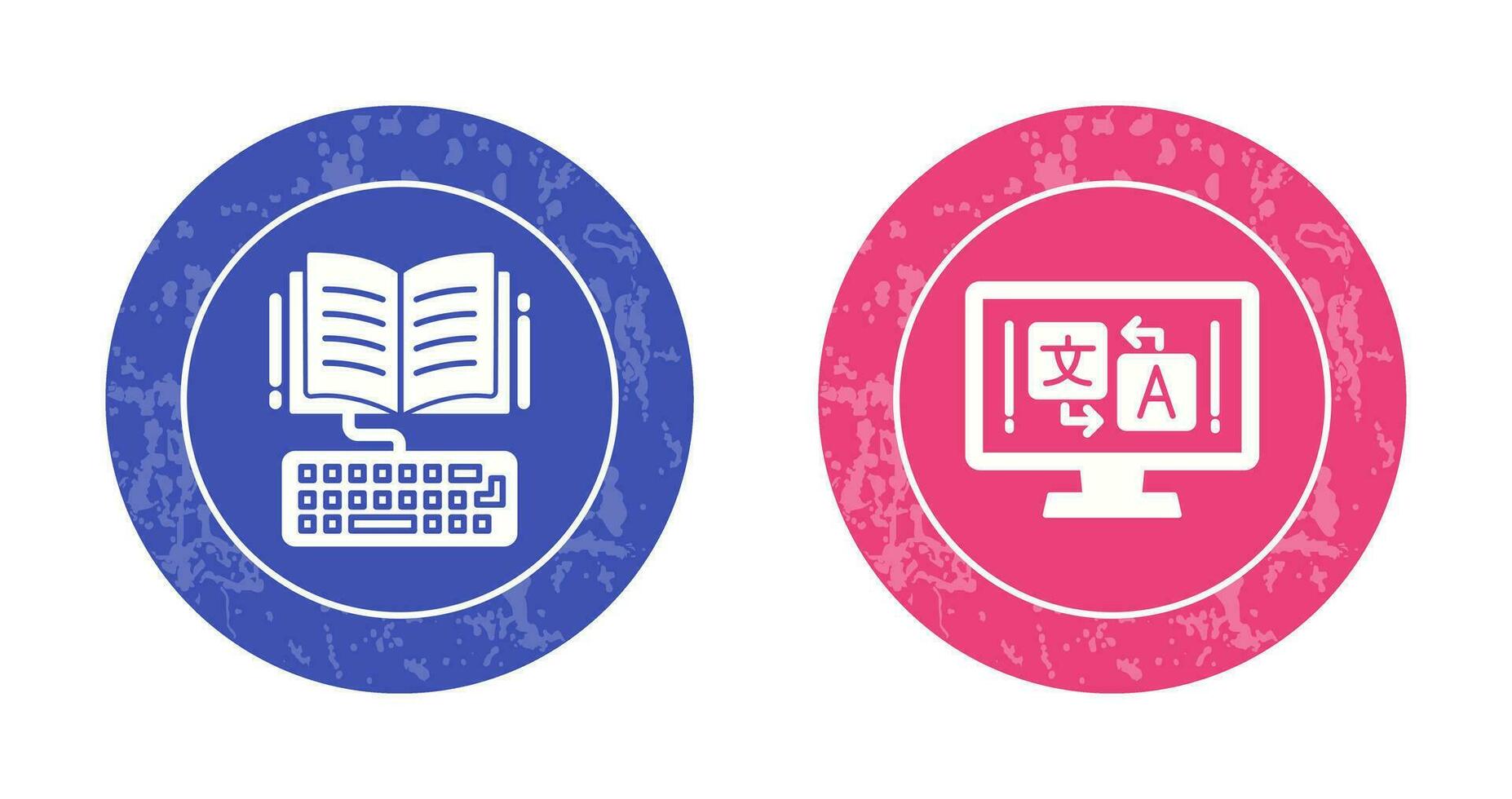 Study and Language Icon vector