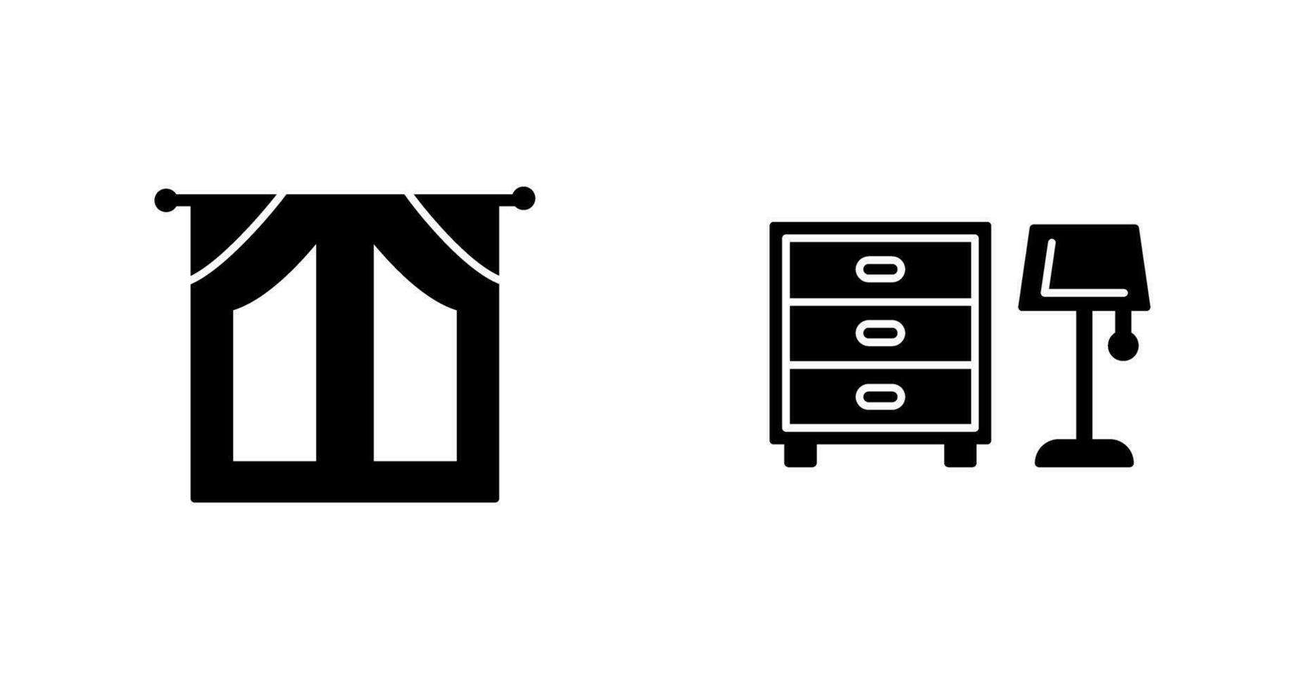 Window and Drawers Icon vector