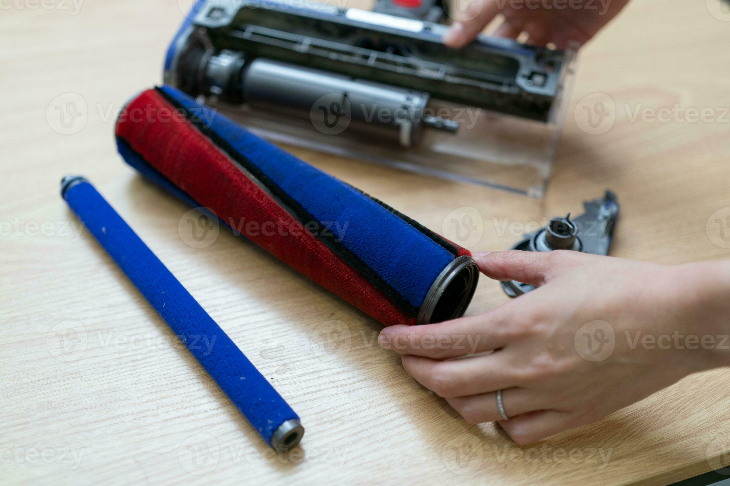 Vacuum cleaner disassembled for repair malfunctioning. 32710187 Stock