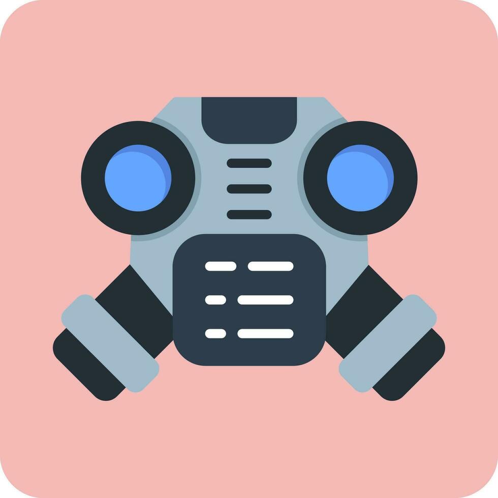 Gas Mask Vector Icon