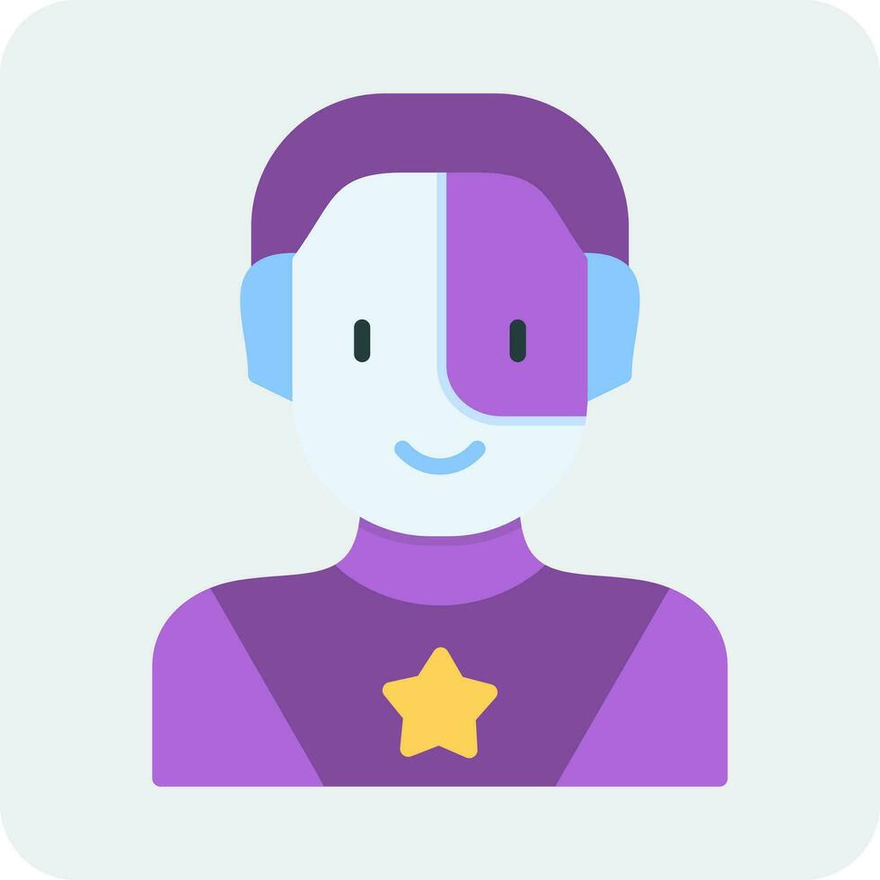 Superhero Vector Icon