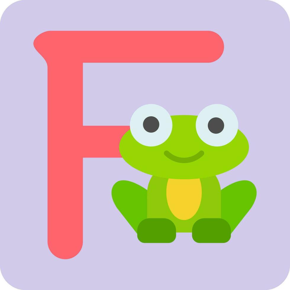 Capital F Vector Icon