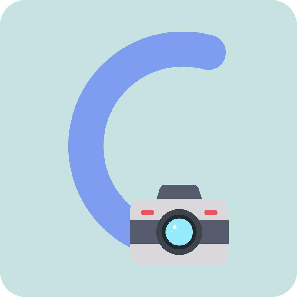 Small C Vector Icon