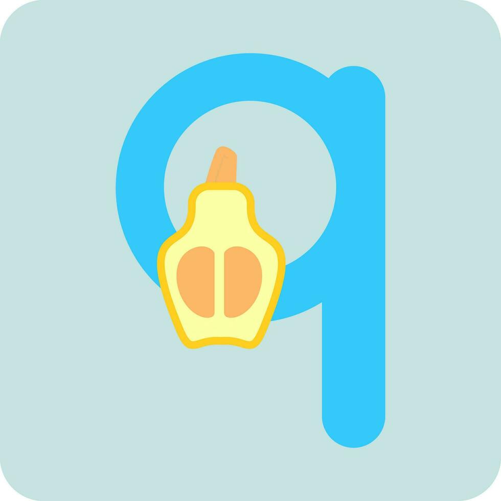 Small Q Vector Icon