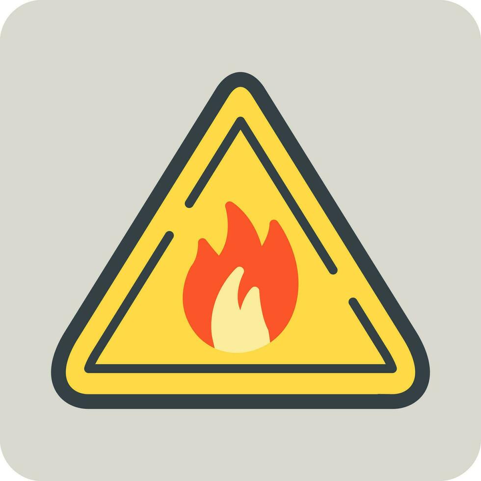 Flame Vector Icon