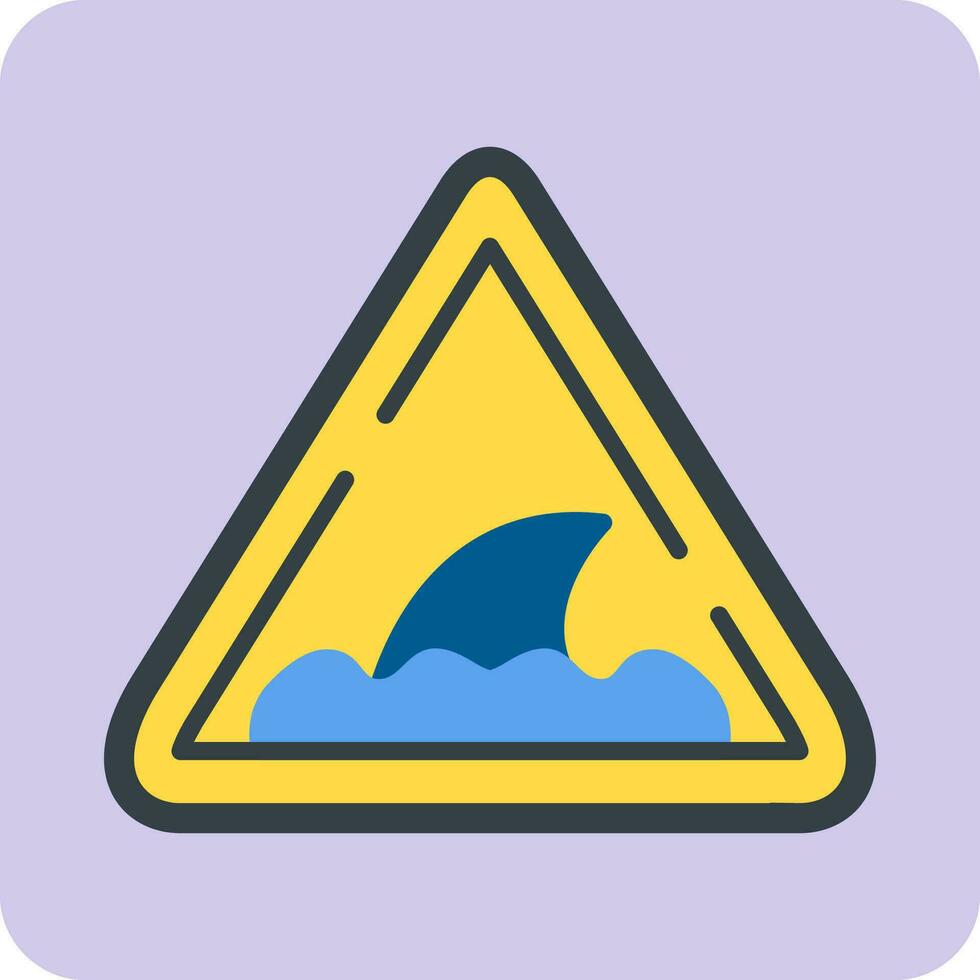 Shark Sign Vector Icon