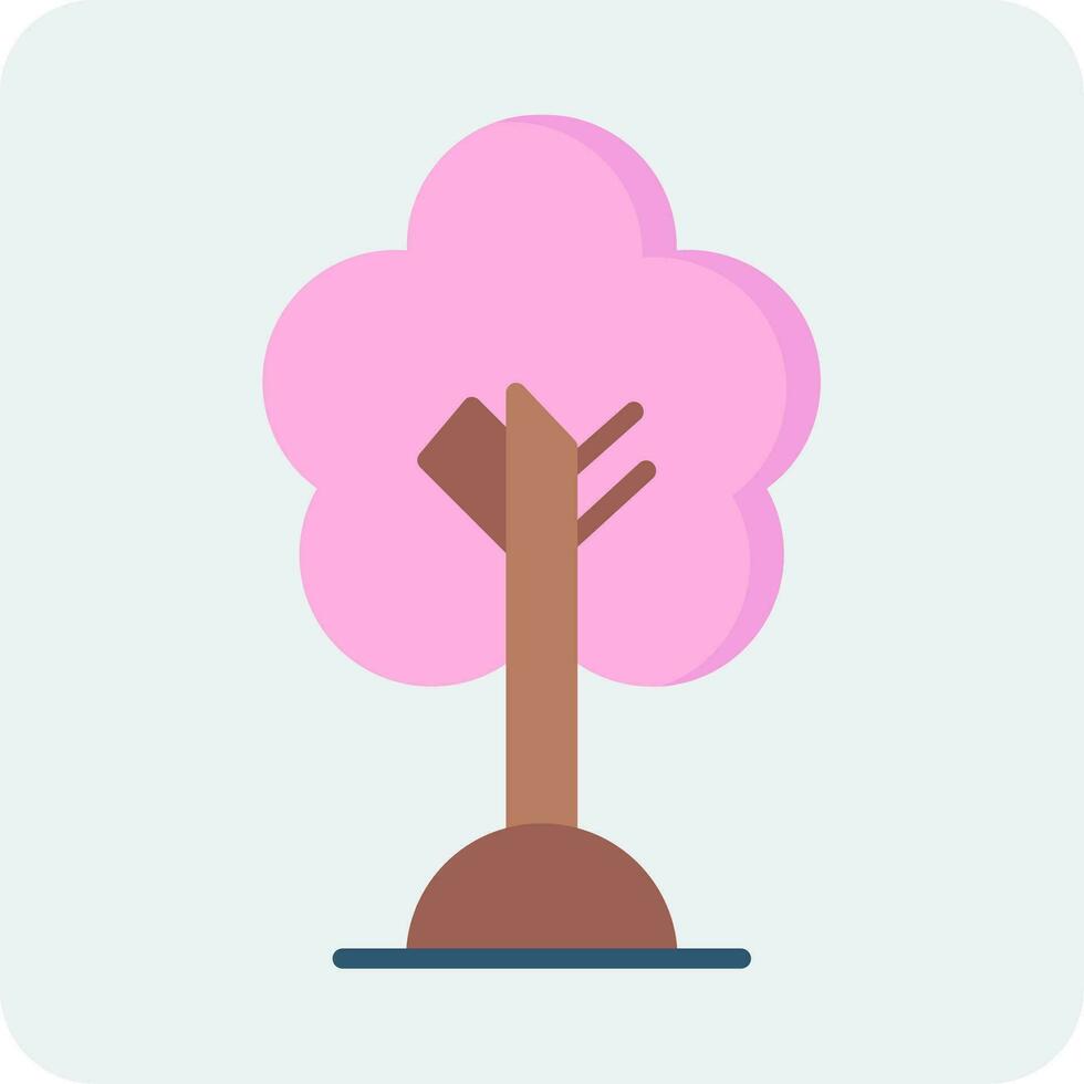 Cherry Tree Vector Icon