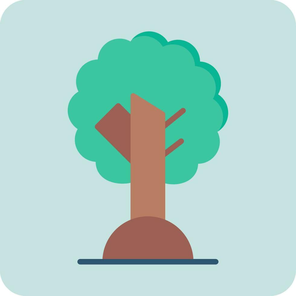 icono de vector de árbol