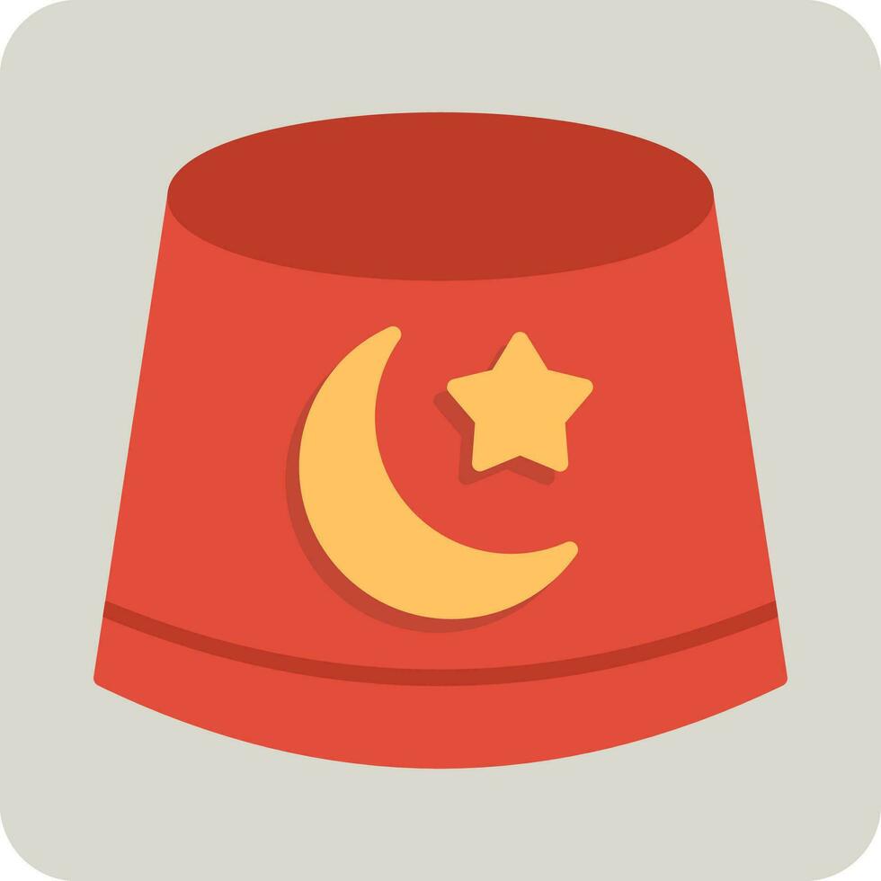 fez vector icono