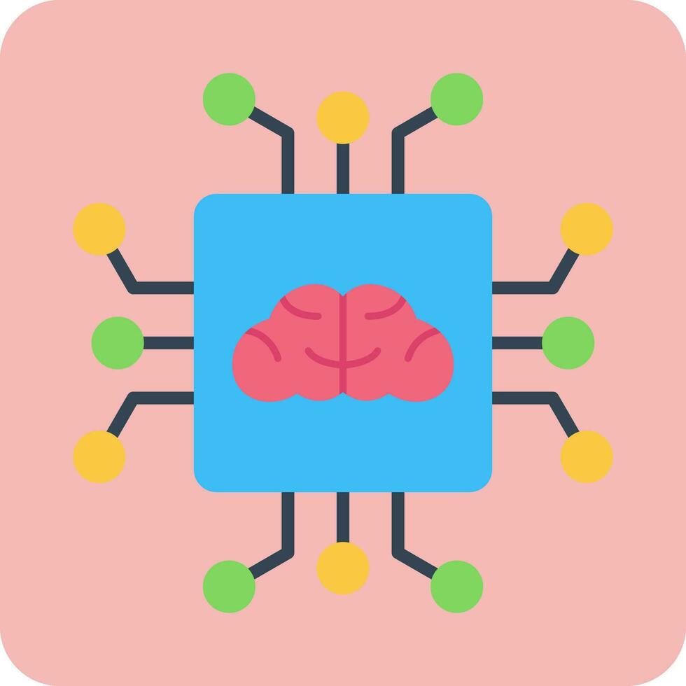 Artificial Intelligence Vector Icon