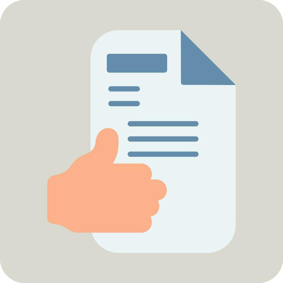 Document Vector Icon
