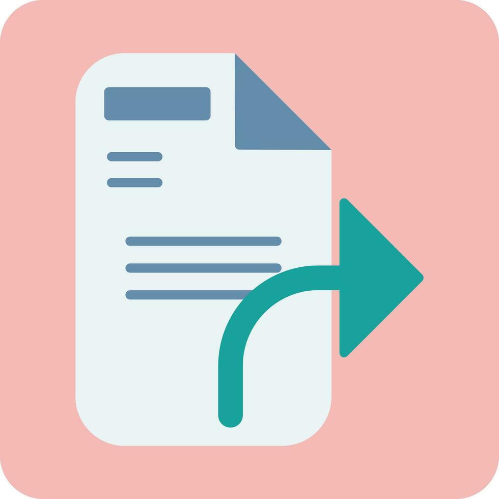 Send File Vector Icon