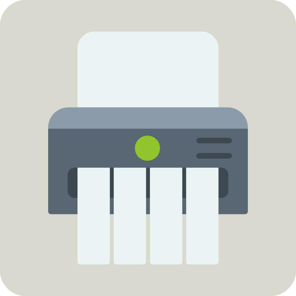 Shredder Vector Icon