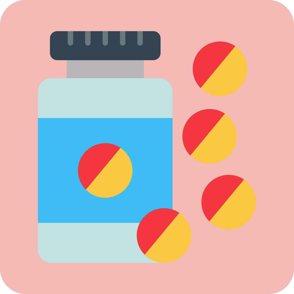 Aspirin Vector Icon