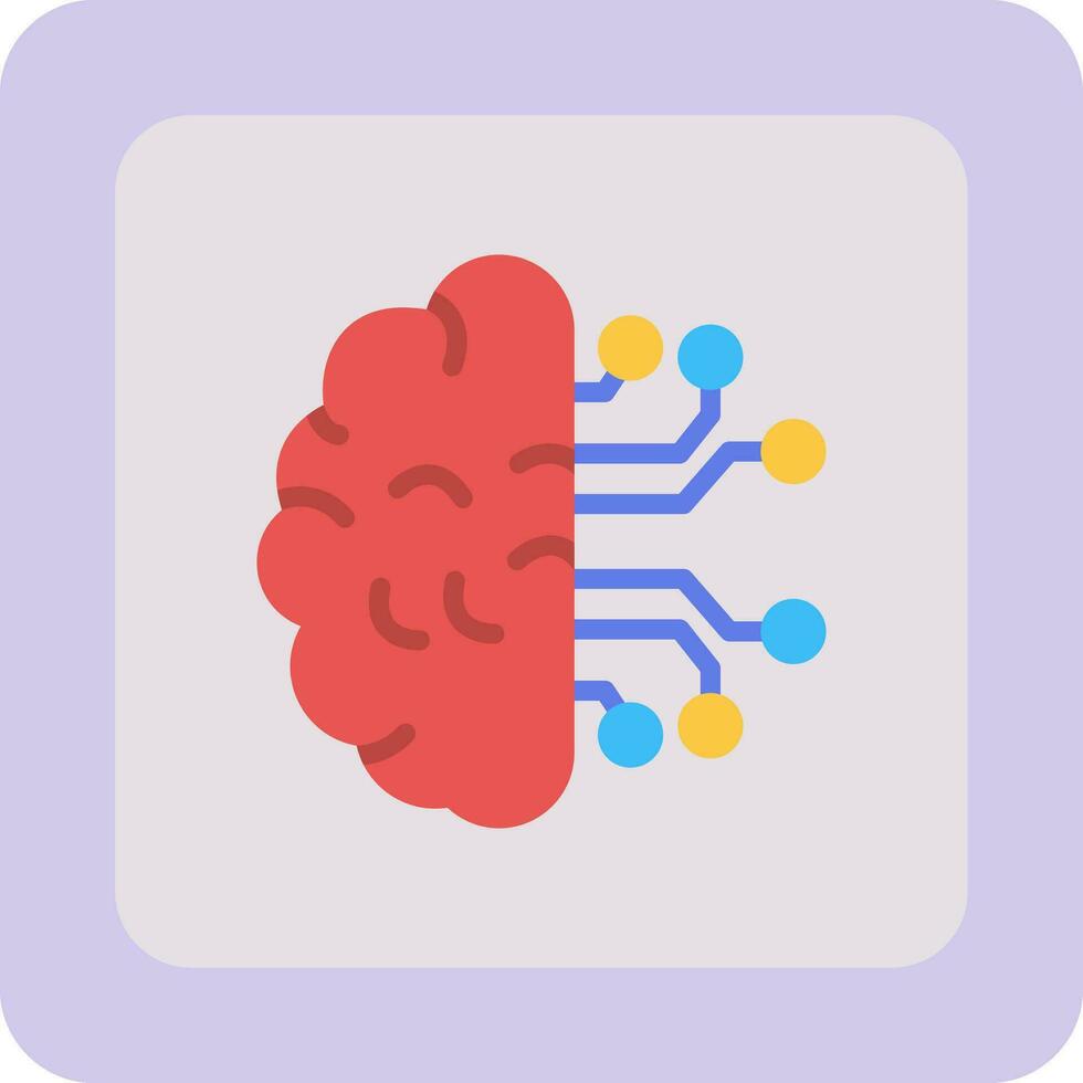 Artificial Intelligence Vector Icon