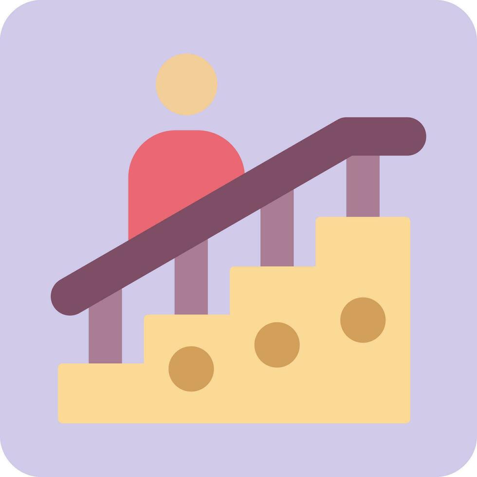 Escalator Vector Icon