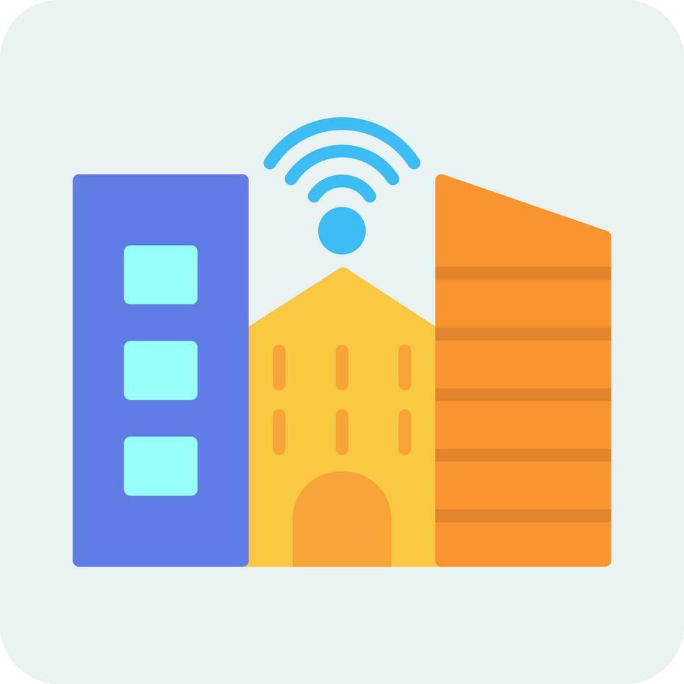 Smart City Vector Icon