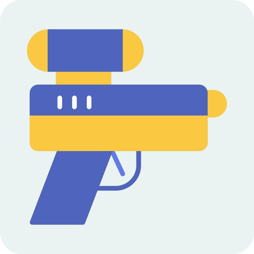 icono de vector de pistola láser