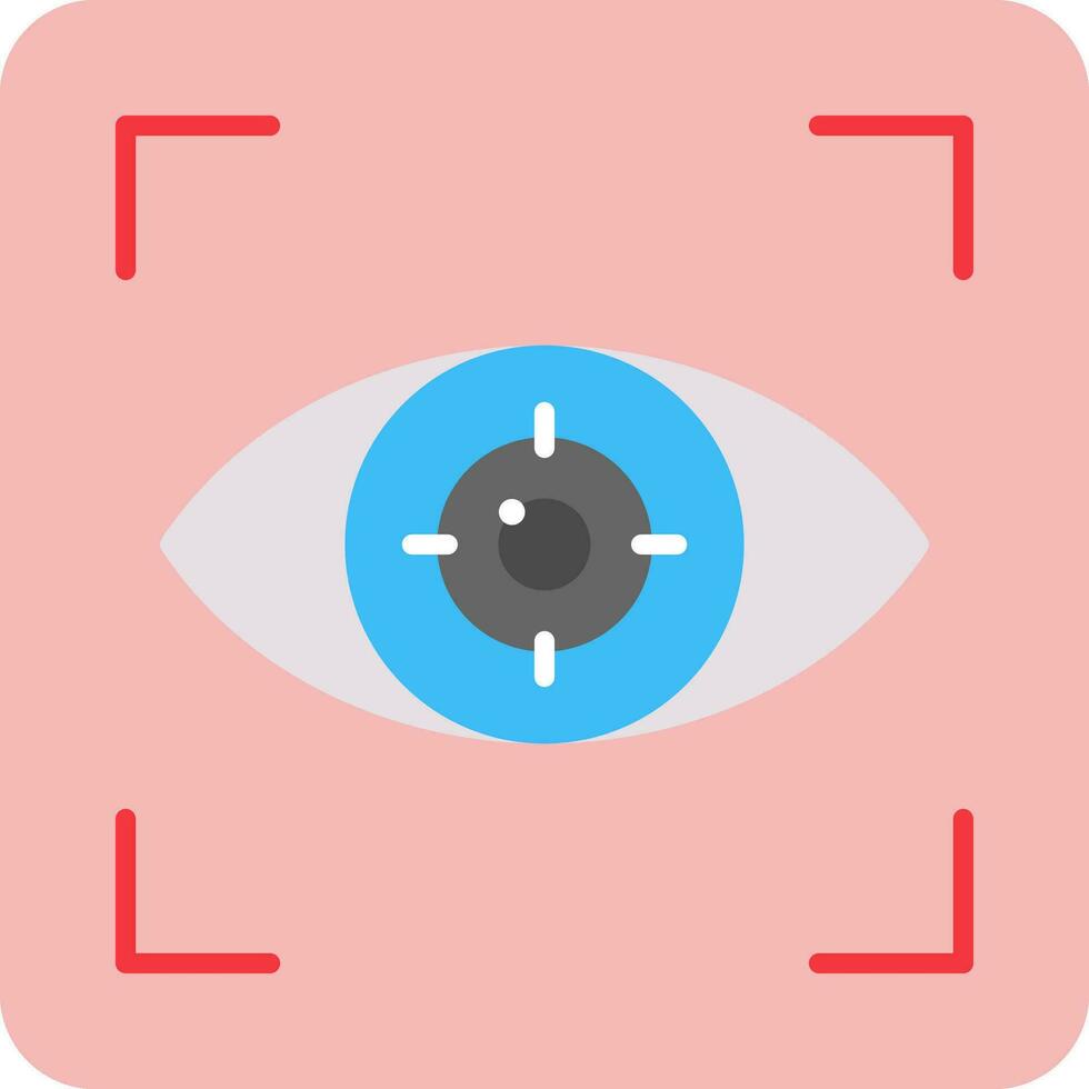 Eye Tracking Vector Icon