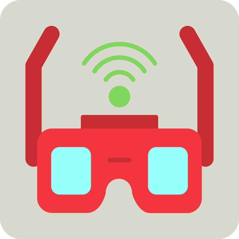 Smart Glasses Vector Icon