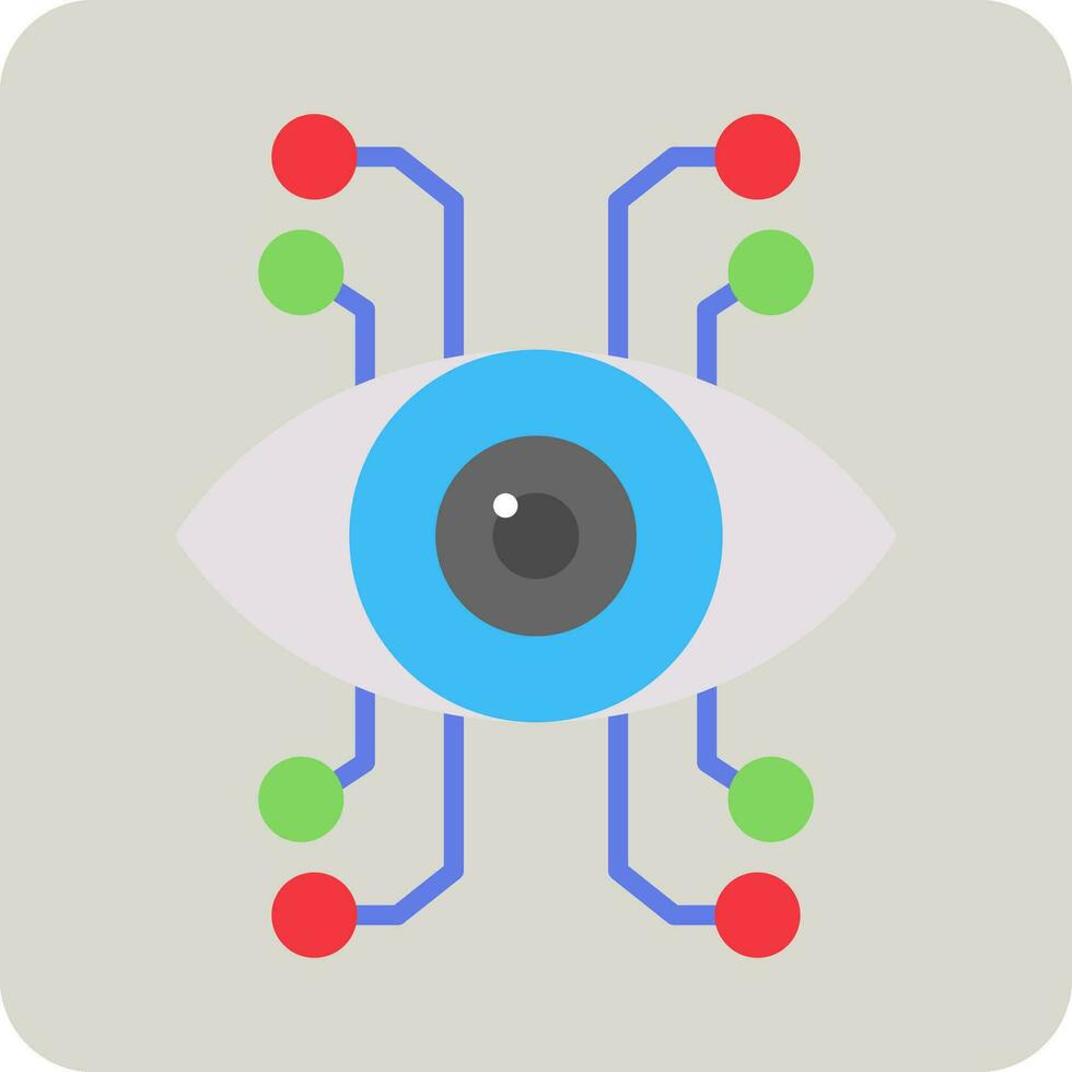 Bionic Eye Vector Icon