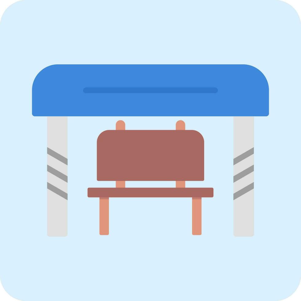 Bus Stop Vector Icon