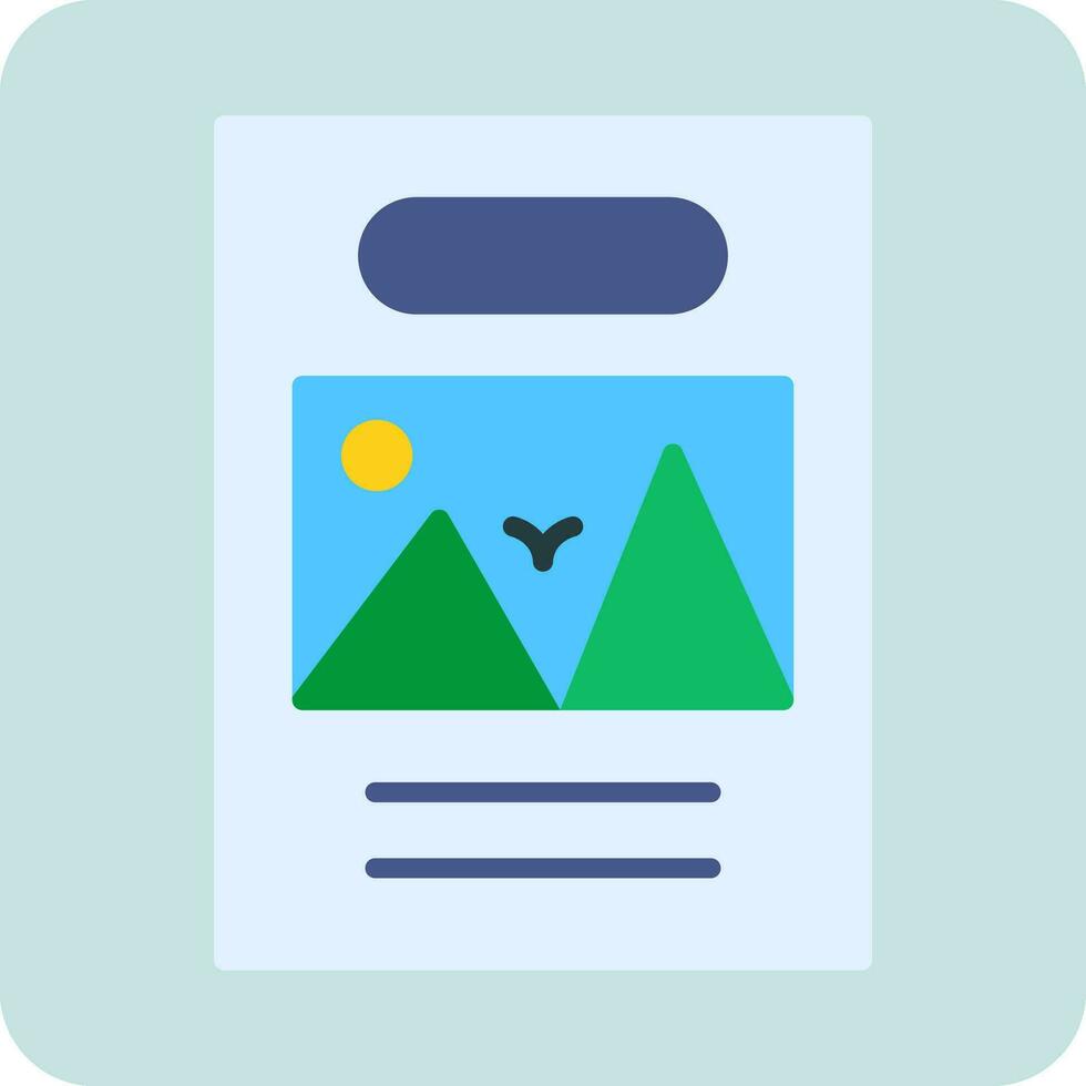 Posters Vector Icon