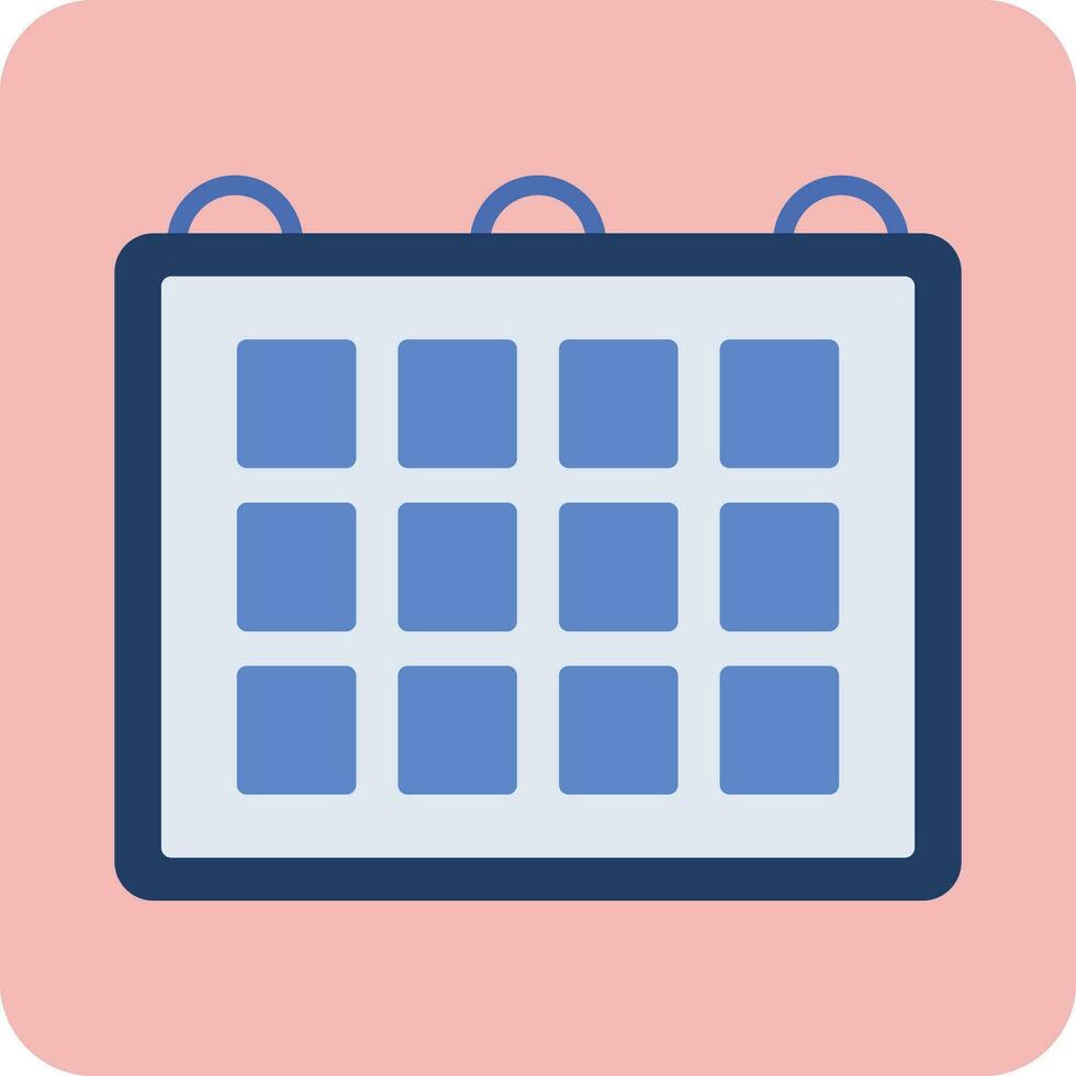 icono de vector de calendario