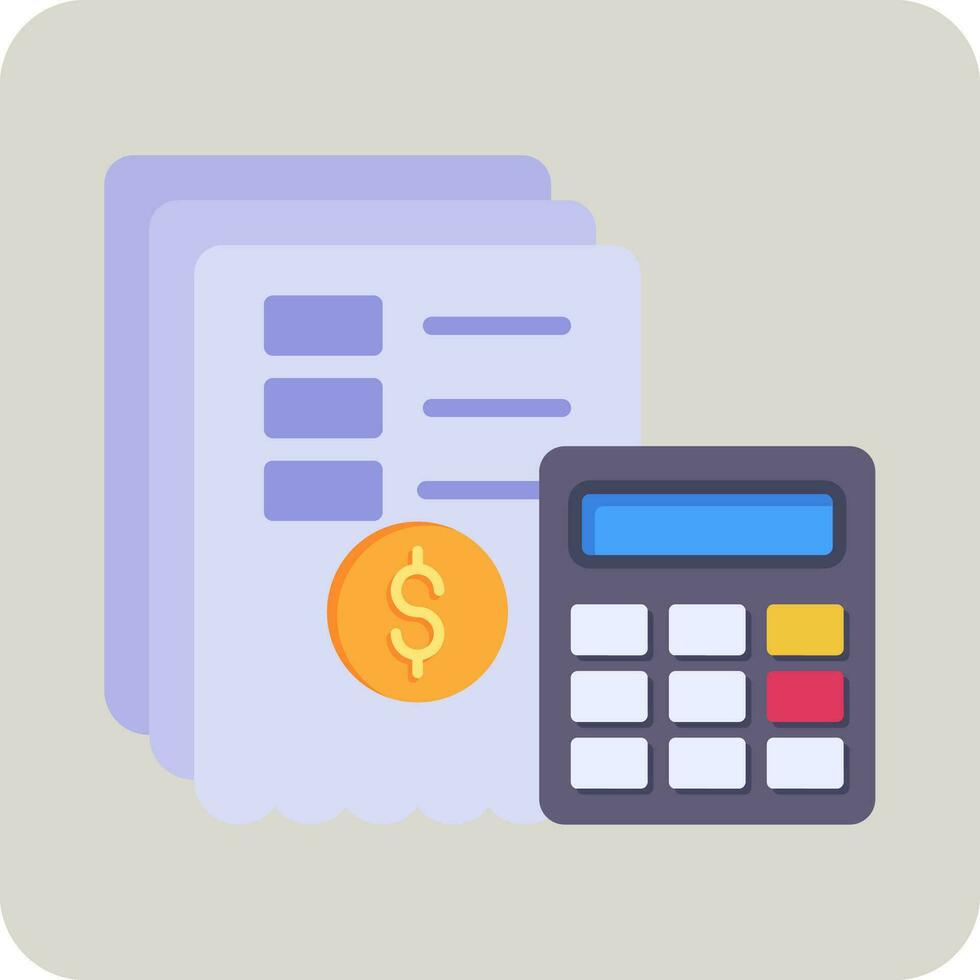 Receipt Vector Icon