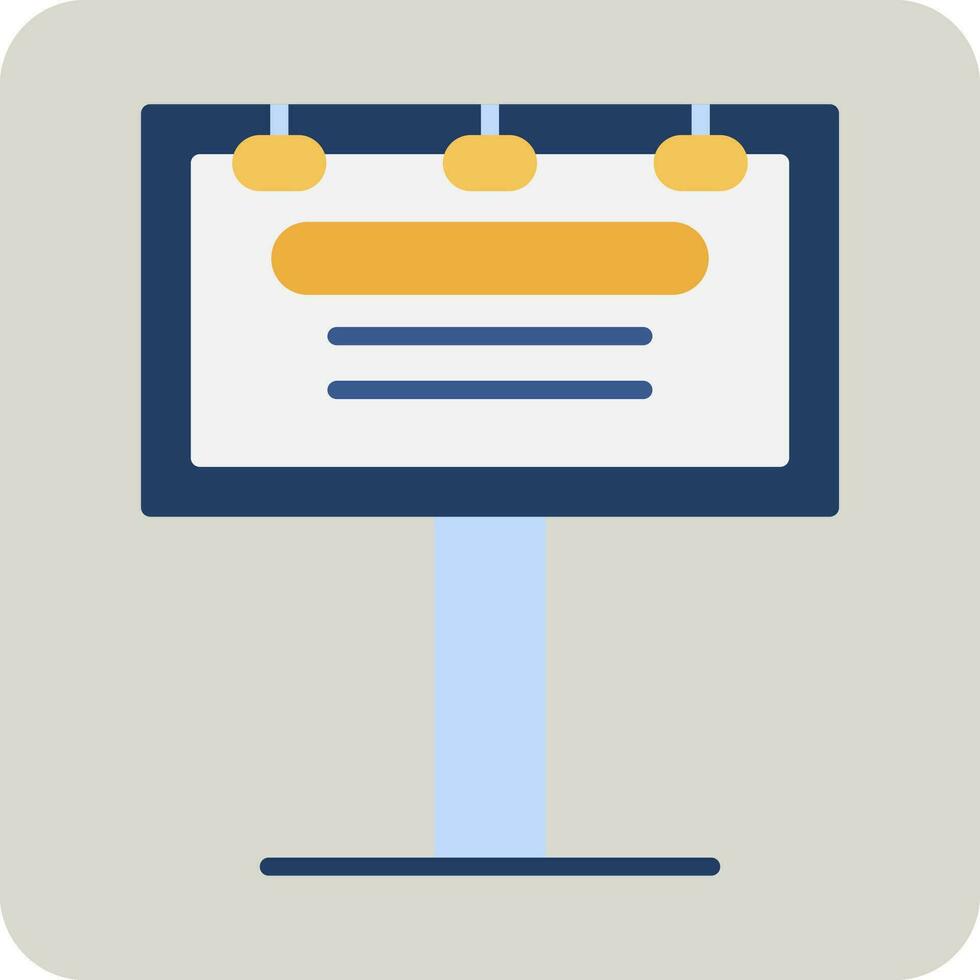 Billboard Vector Icon