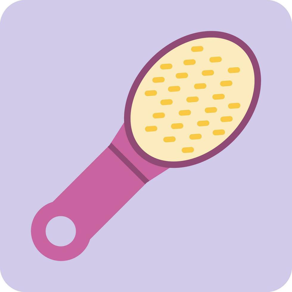 Hair Brush Vector Icon