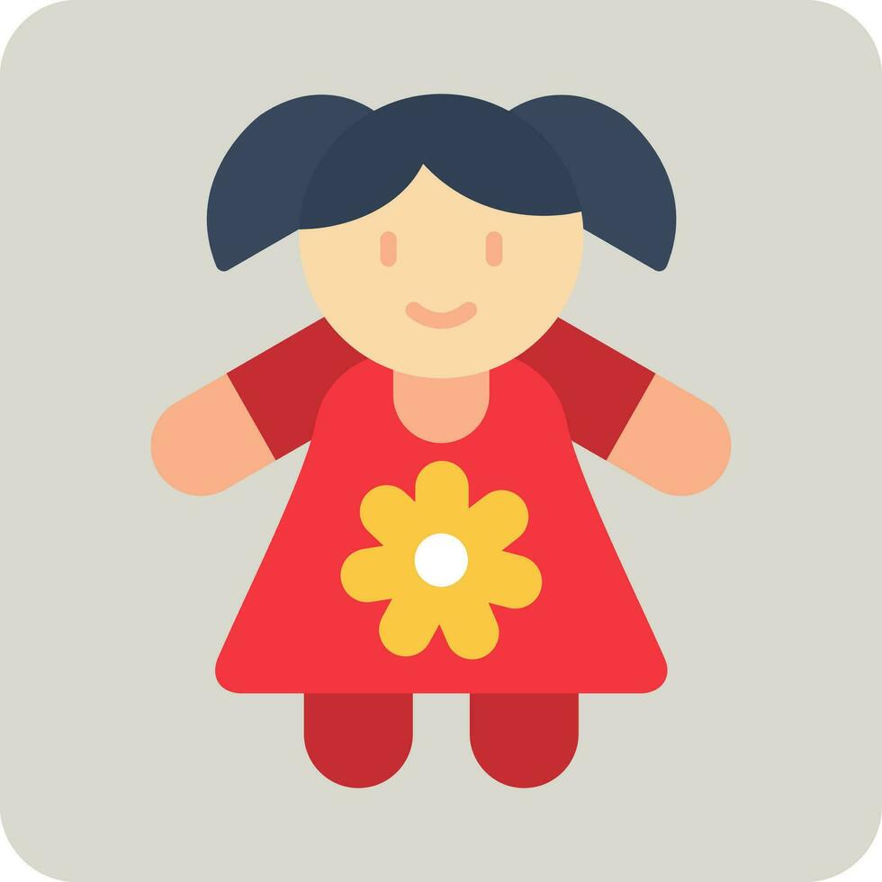 Doll Vector Icon