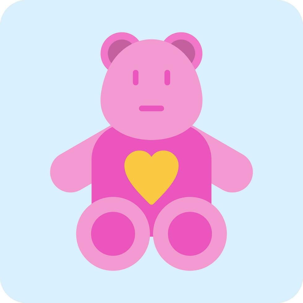 Teddy Bear Vector Icon