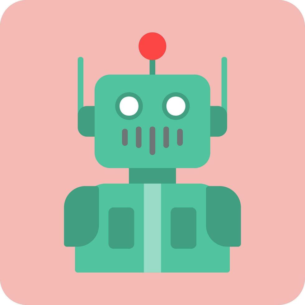 icono de vector de robot