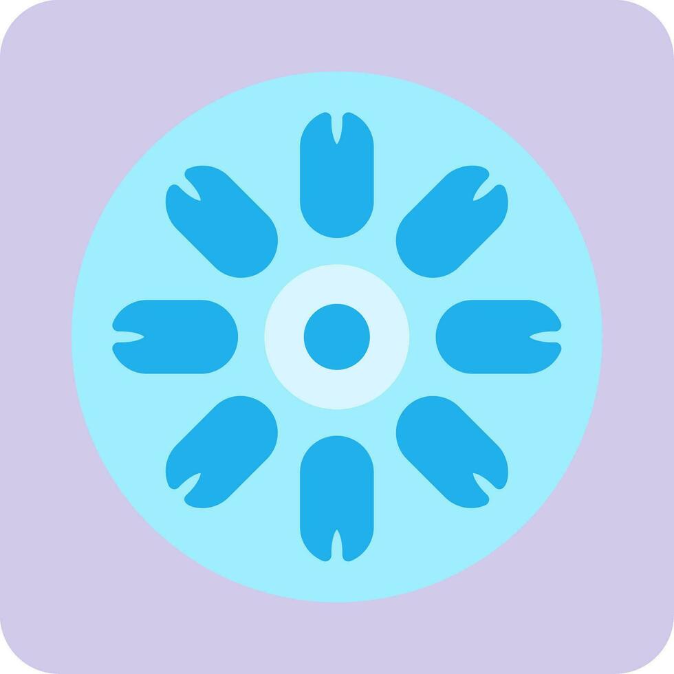 Centric Diatom Vector Icon