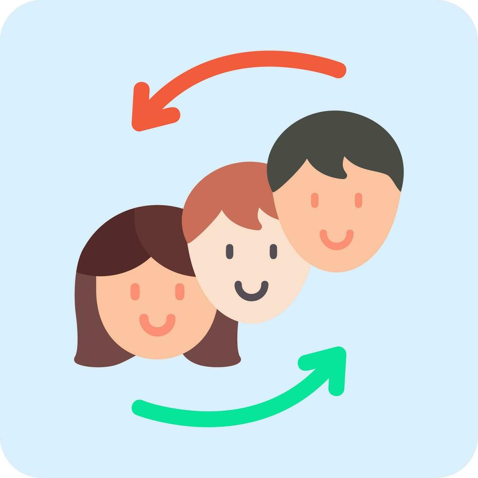 Delegation Vector Icon