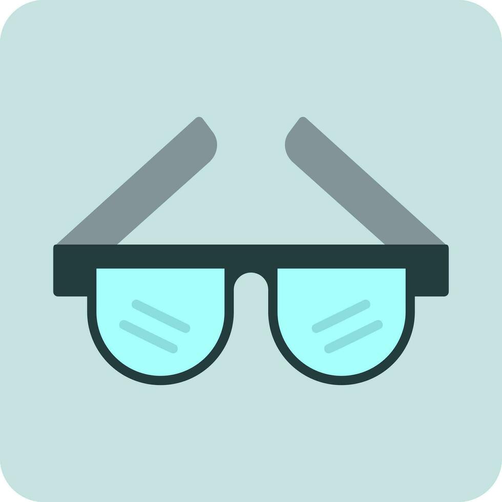 icono de vector de gafas