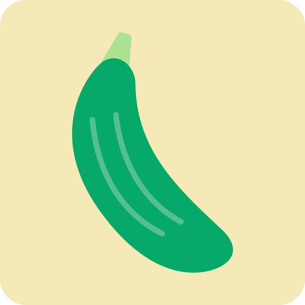 Zucchini Vector Icon