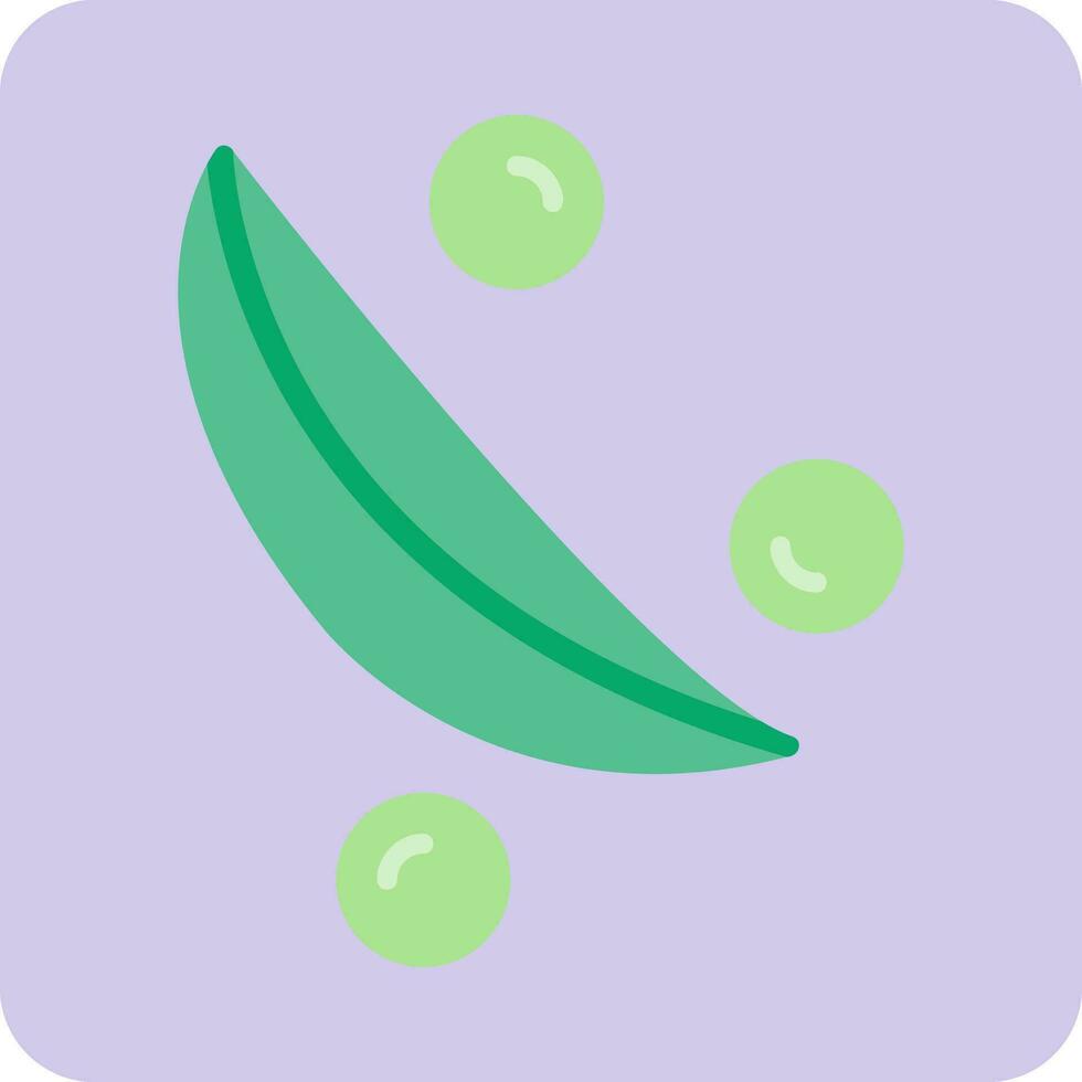 Green Peas Vector Icon