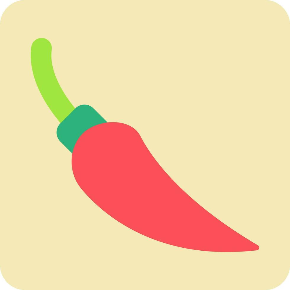 Chilli Pepper Vector Icon