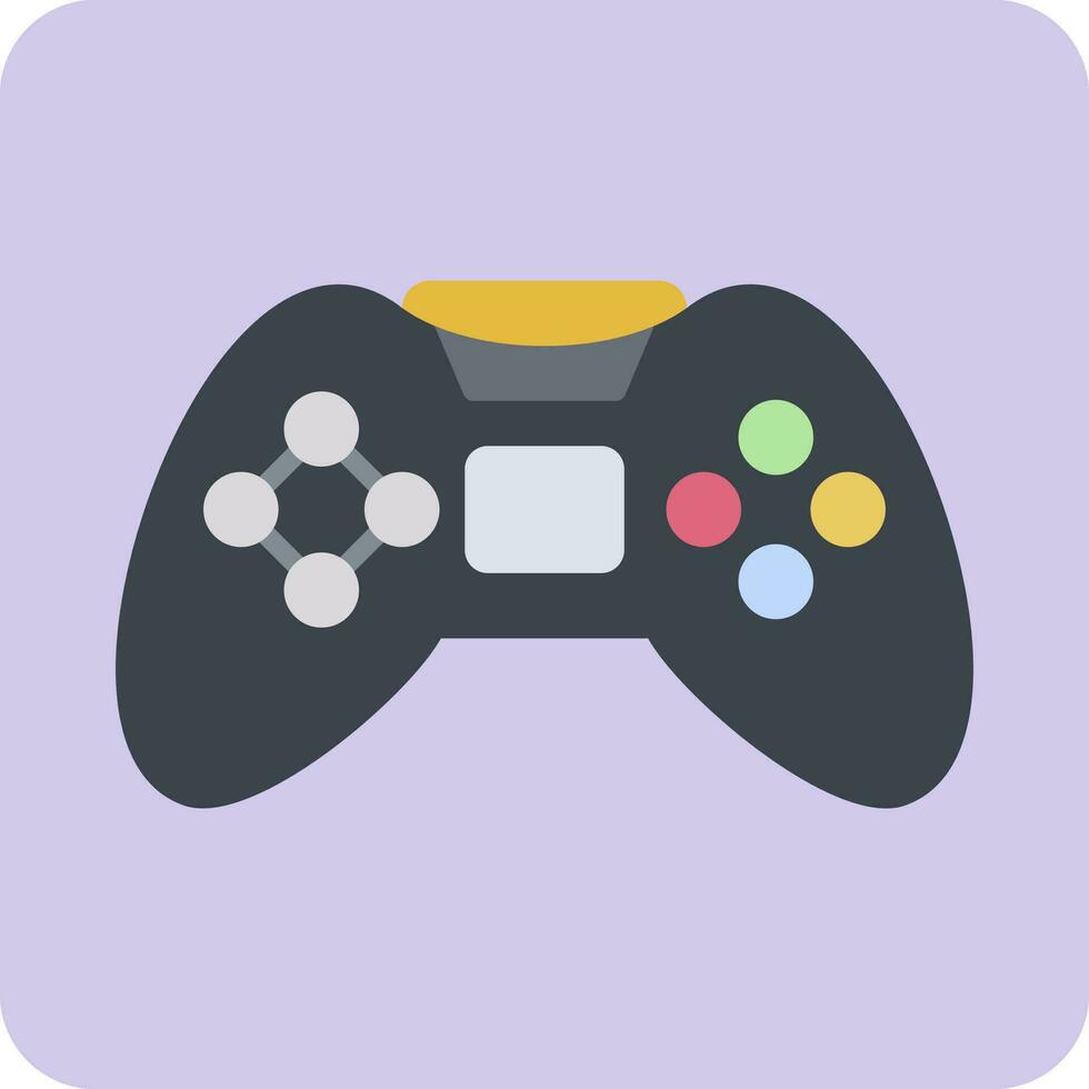 icono de vector de controlador de juego