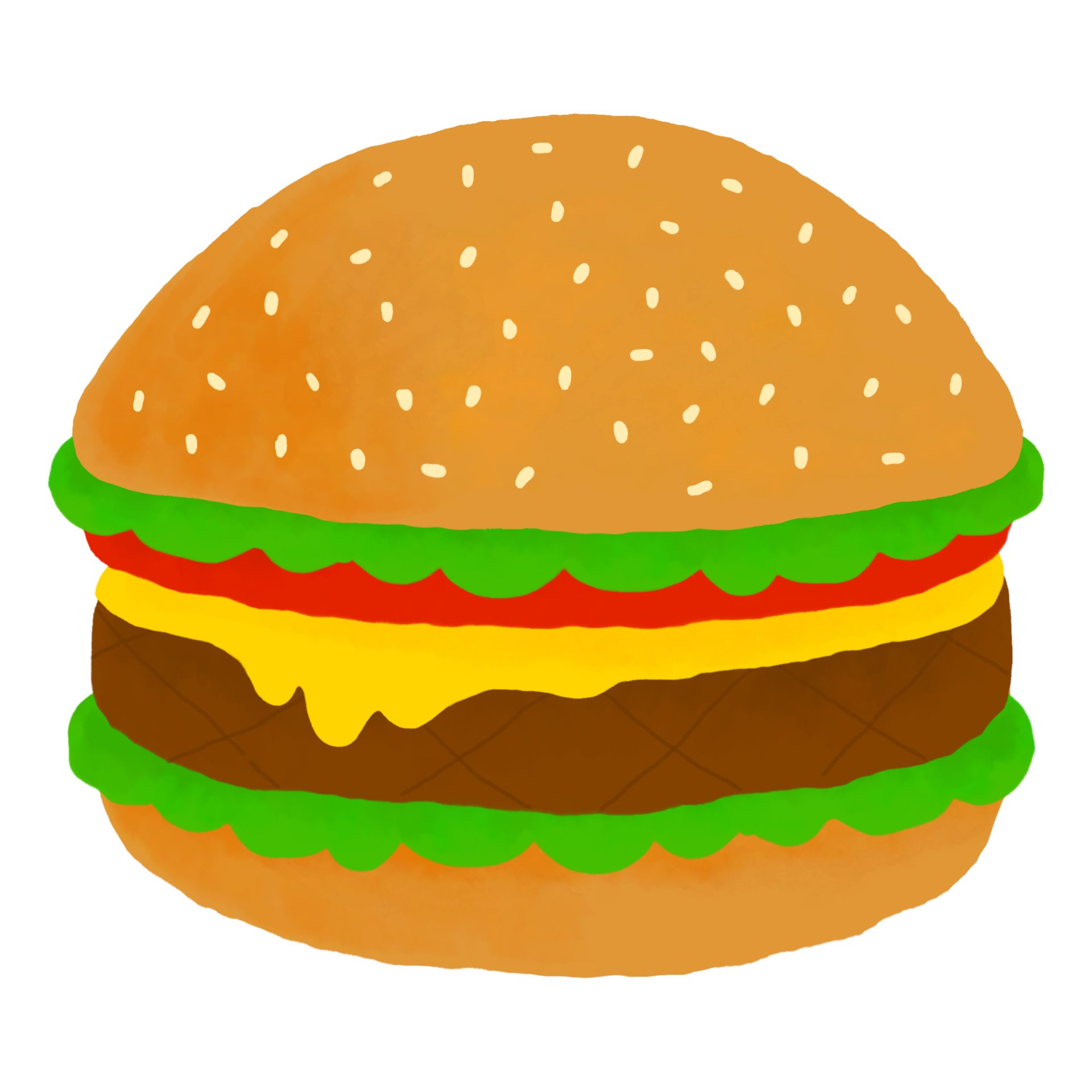 Hamburger on transparent background 32711967 PNG