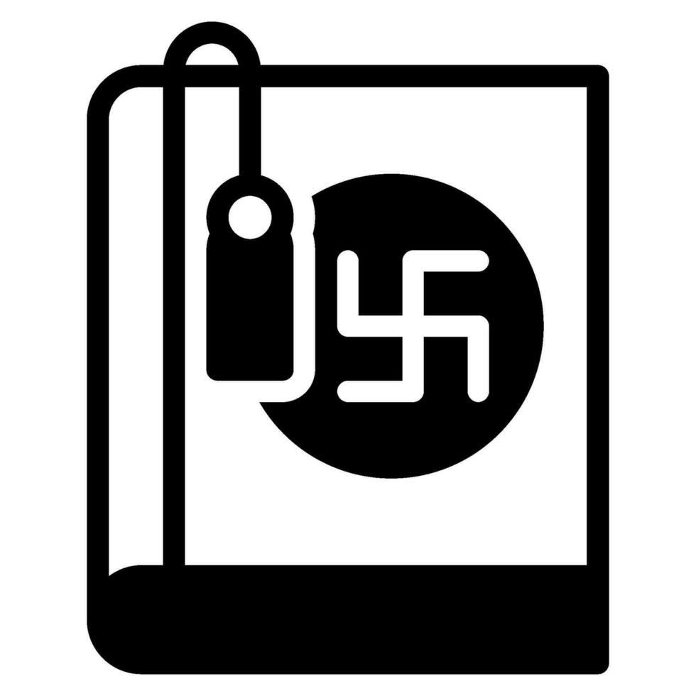 Swastika Icon Illustration for web, app, infographic, etc vector