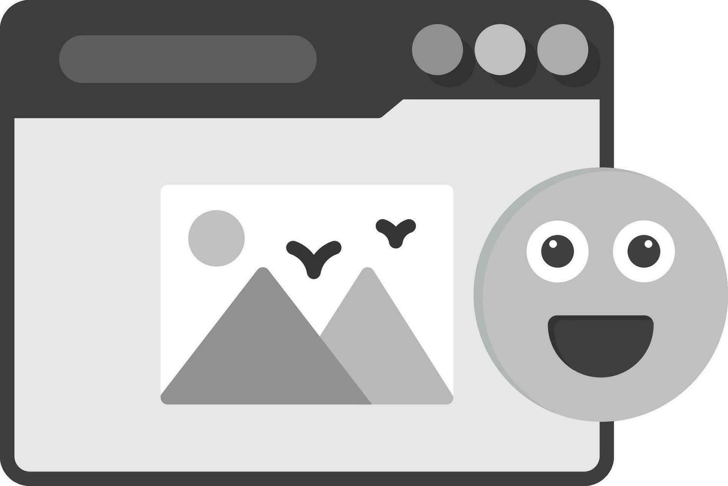 Reaction Vector Icon