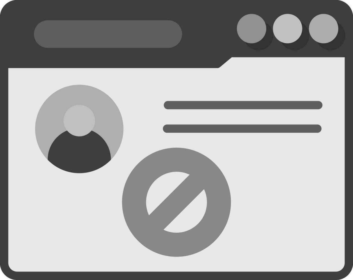 Banned Vector Icon