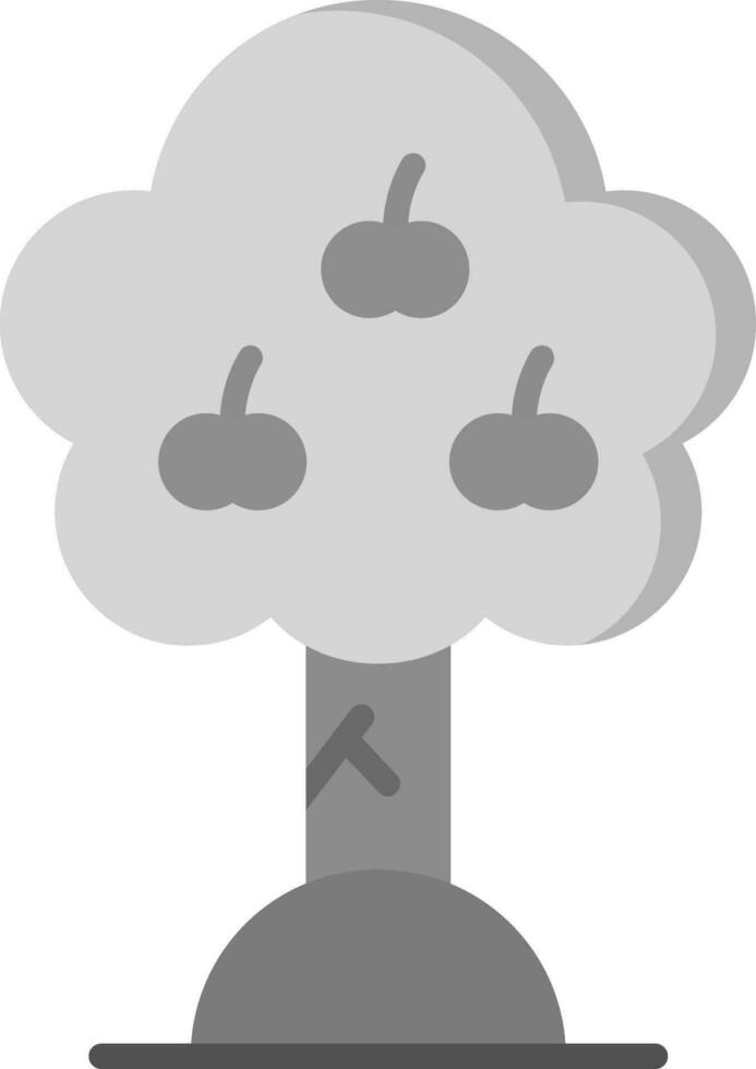 manzana árbol vector icono